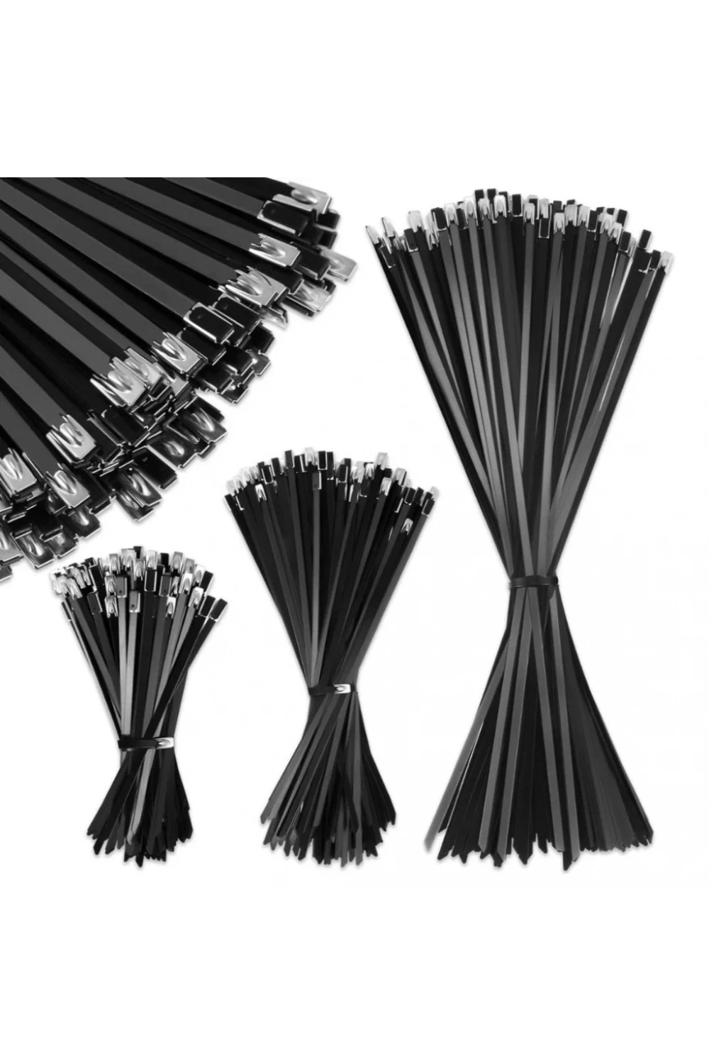 GWEST PVC Kaplı Metal Kablo Bağı PVC MTL 520 HD 520x7,9mm (100 adet)