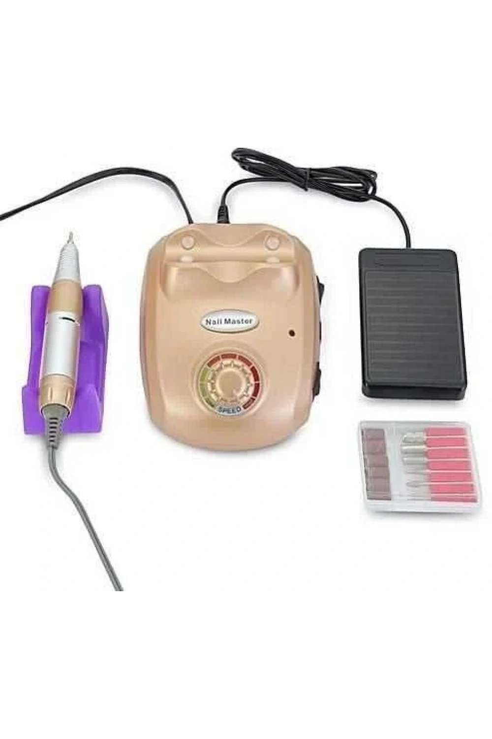 HC-601 Manikür Pedikür Tırnak Törpü Seti - Altın
