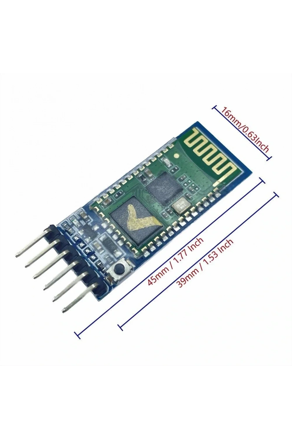 HC05 Bluetooth Serial Modül Kartı 6 Pin Çıkışlı
