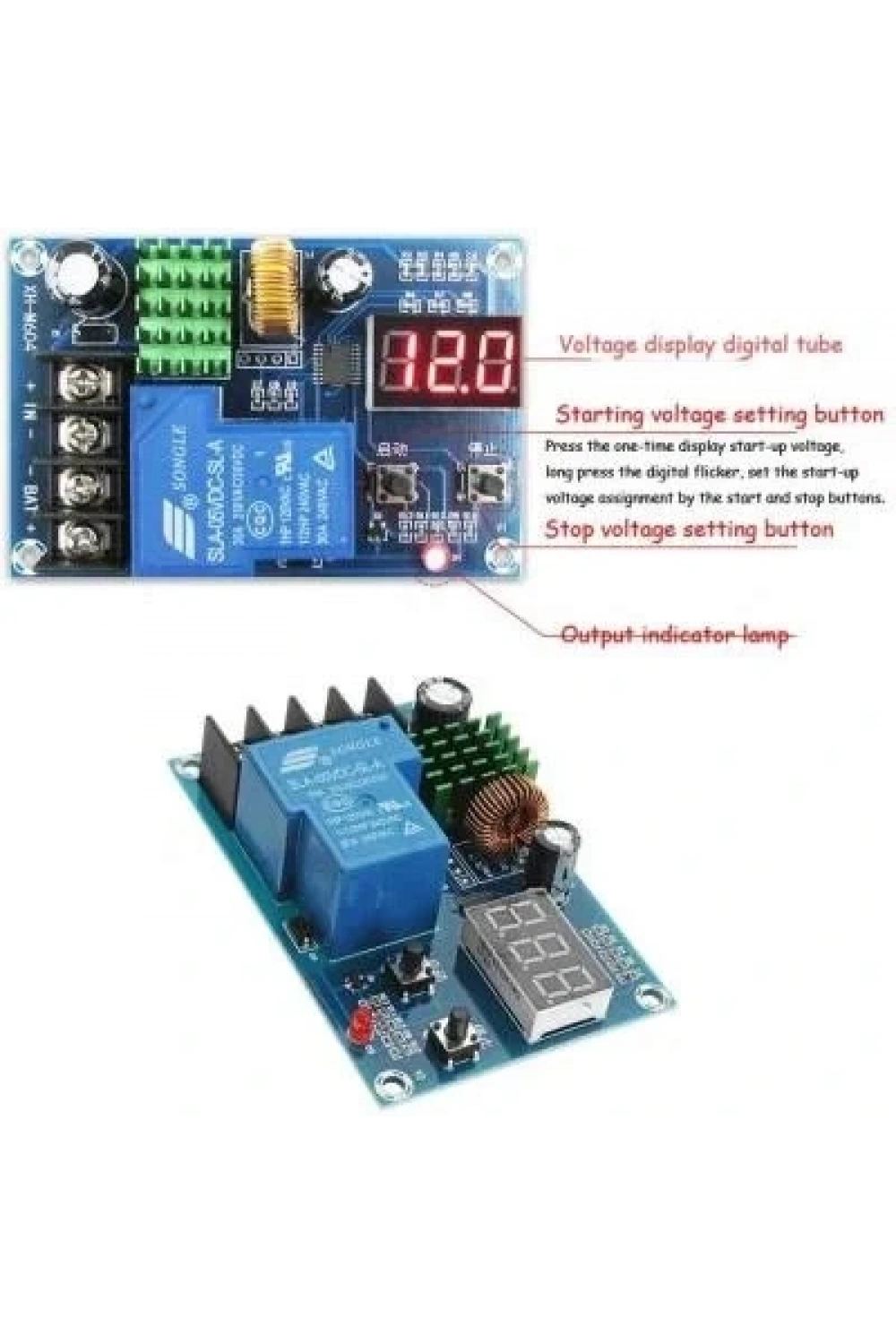 HCW-M604 6-60V Lityum Pil - Akü Şarj Kontrol Devresi