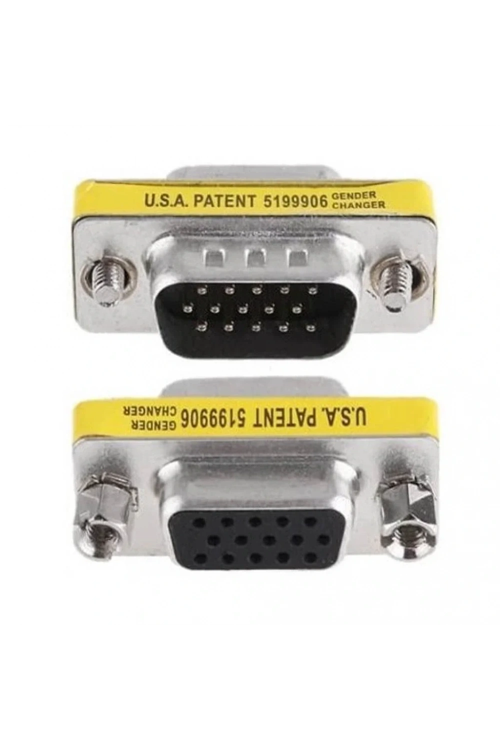 HD15 VGA-VGA Erkek-Dişi (M2F) 15 Pin Çevirici Ara Adaptör