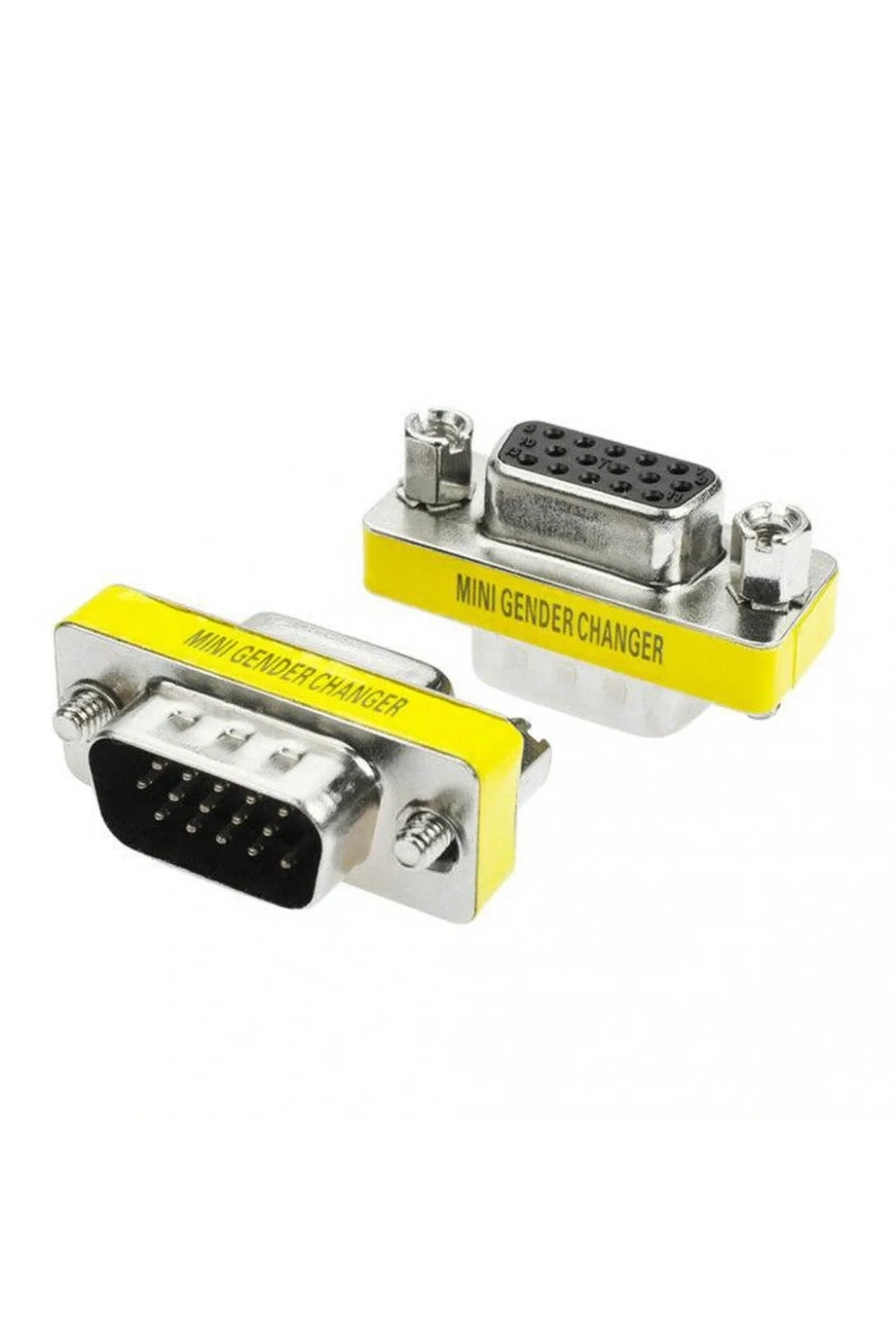 HD15 VGA-VGA Erkek-Dişi (M2F) 15 Pin Çevirici Ara Adaptör