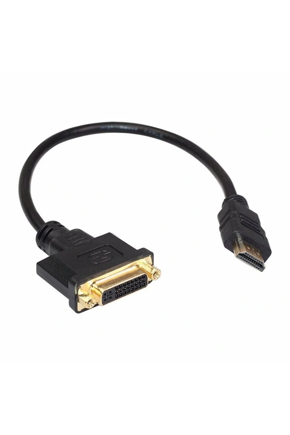 HDMI Erkek to DVI 24+5 Dişi Dönüştürücü Çevirici Adaptör