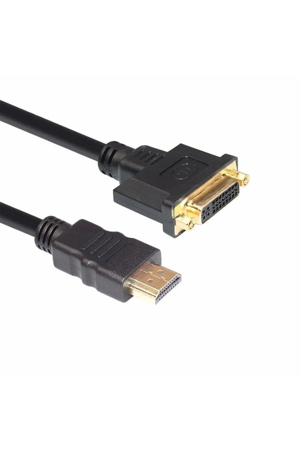 HDMI Erkek to DVI 24+5 Dişi Dönüştürücü Çevirici Adaptör