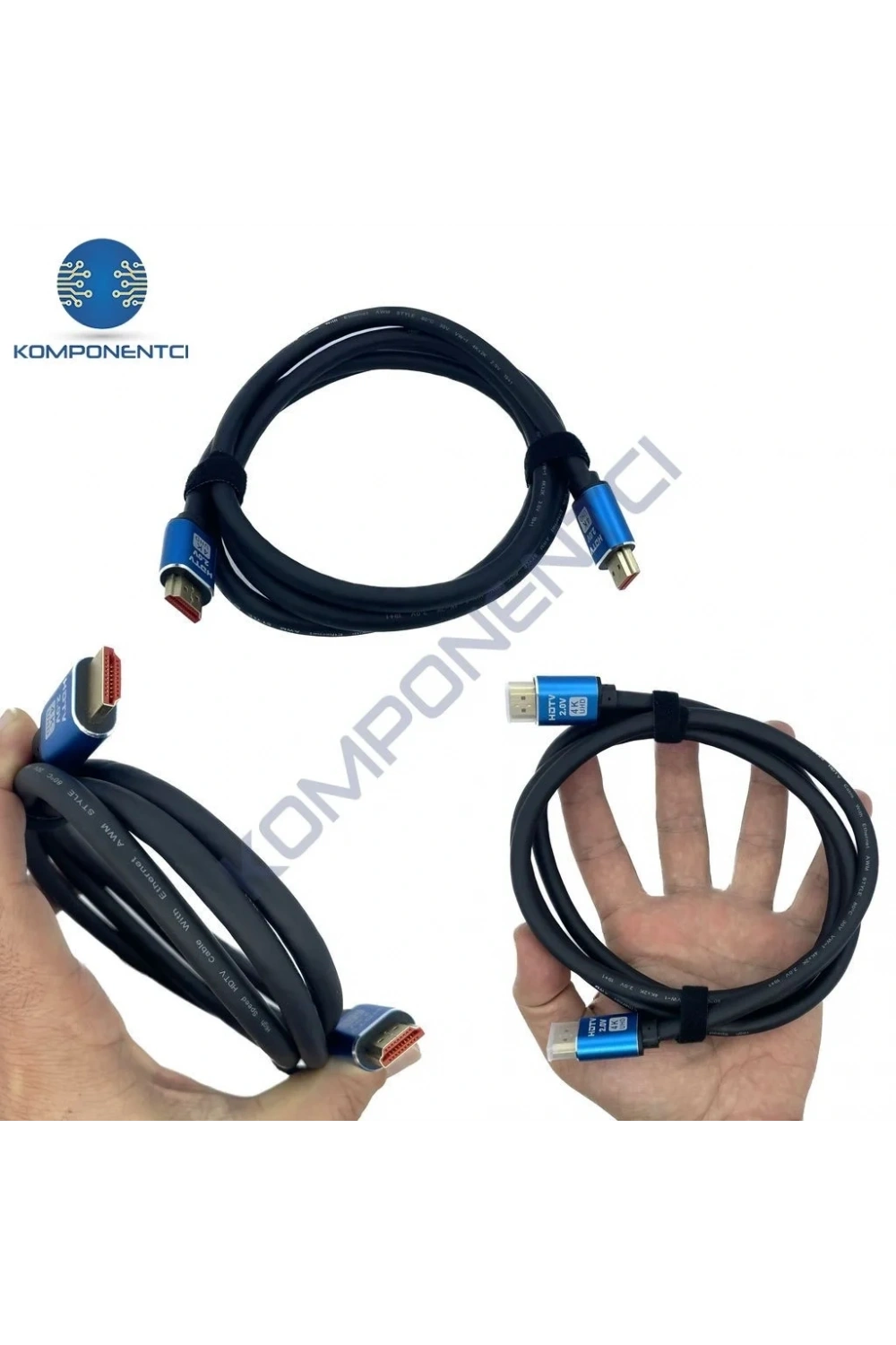 HDMI Kablo 4K Kalitesi Altın Uçlu Korumalı 5 Metre