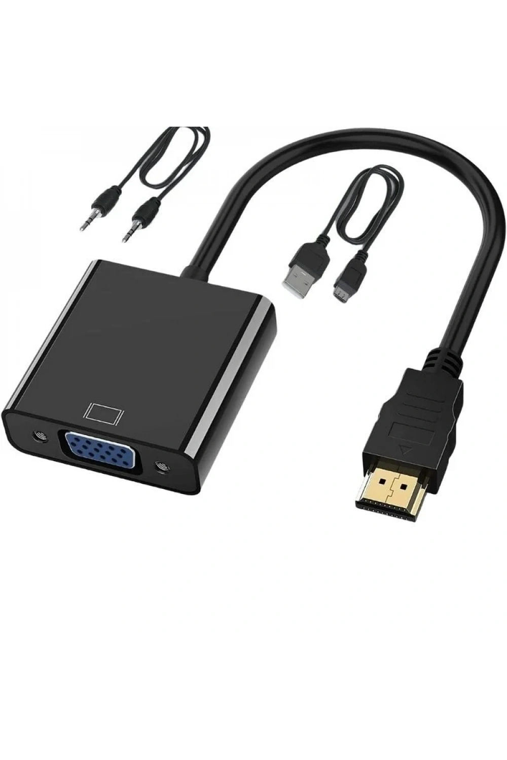 Hdmi - VGA Çevirici Dönüştürücü Adaptör