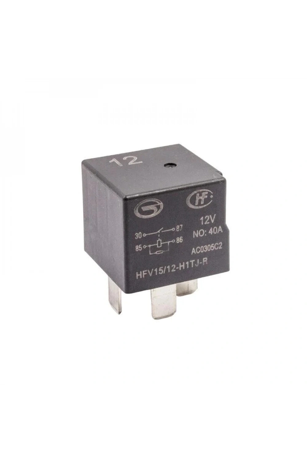 HFV15/12-H1TJ-R 12V 40A Otomotiv Rölesi 4-Pin