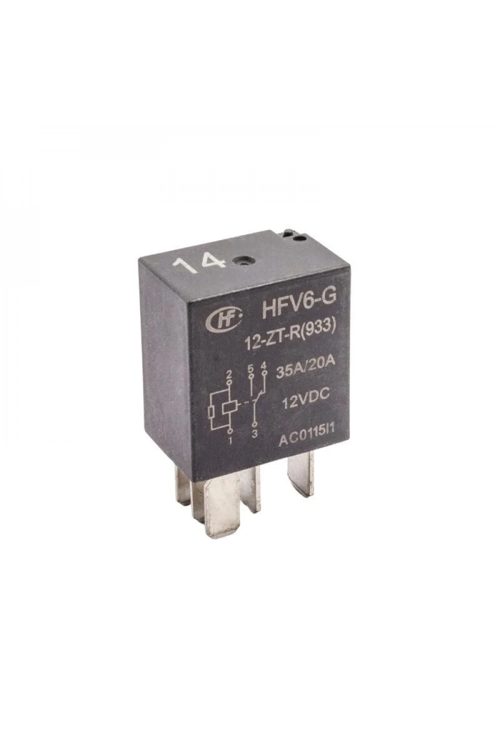 HFV6-G/12-ZT-R 12V 35A/20A Otomotiv Rölesi 5-Pin