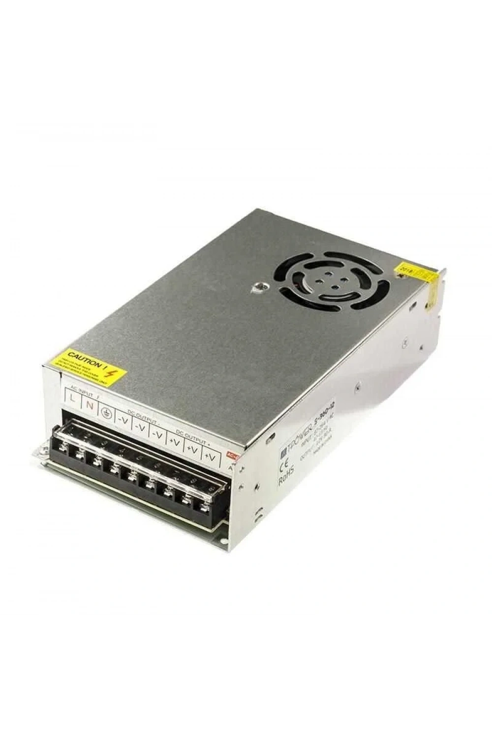 Hightek 12V 30A Metal Kasa Adaptör - LED Driver