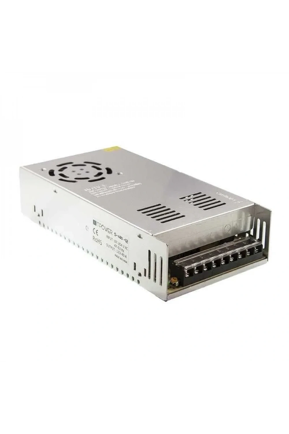 Hightek 12V 40A Metal Kasa Adaptör - LED Driver