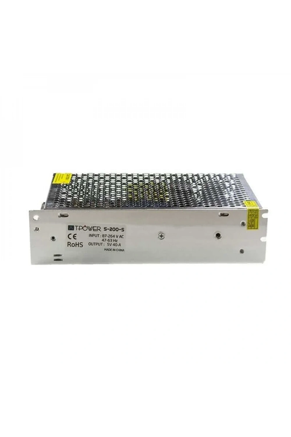 Hightek 5V 40A Metal Kasa Adaptör - LED Driver