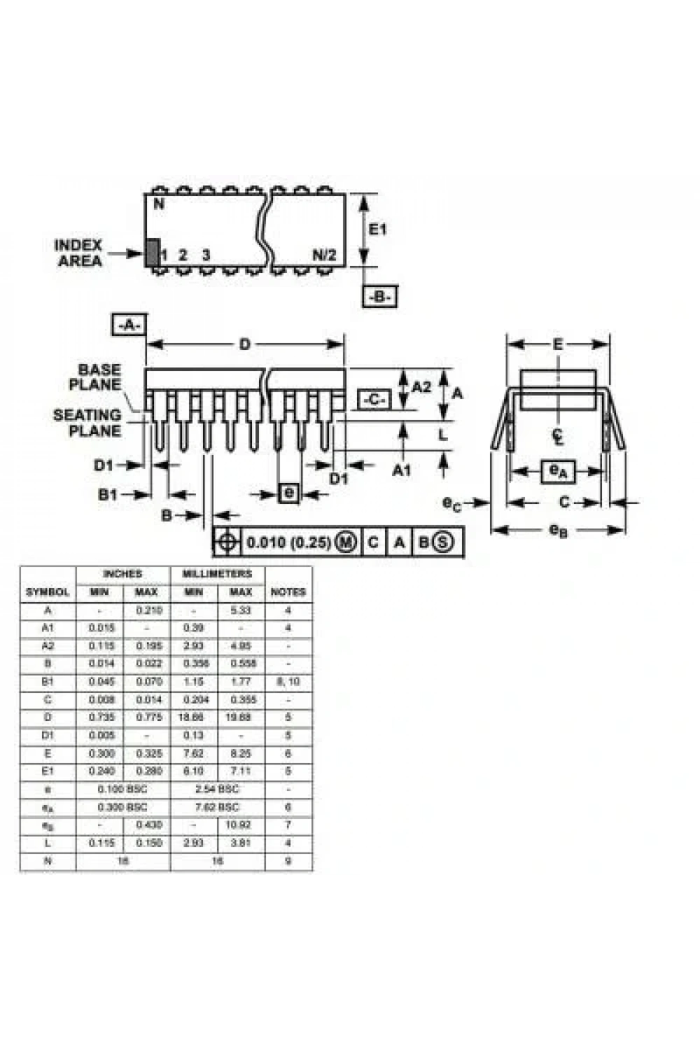 HIP4082IP DIP-16 Mosfet Sürücü Entegresi