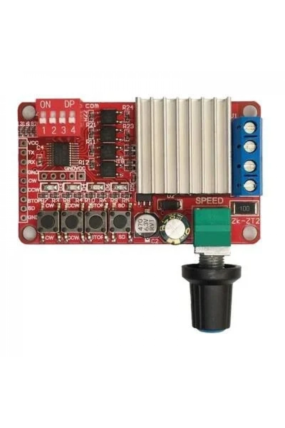 Hız ve Yön Kontrol 5A Dc Motor Sürücü 5-26V