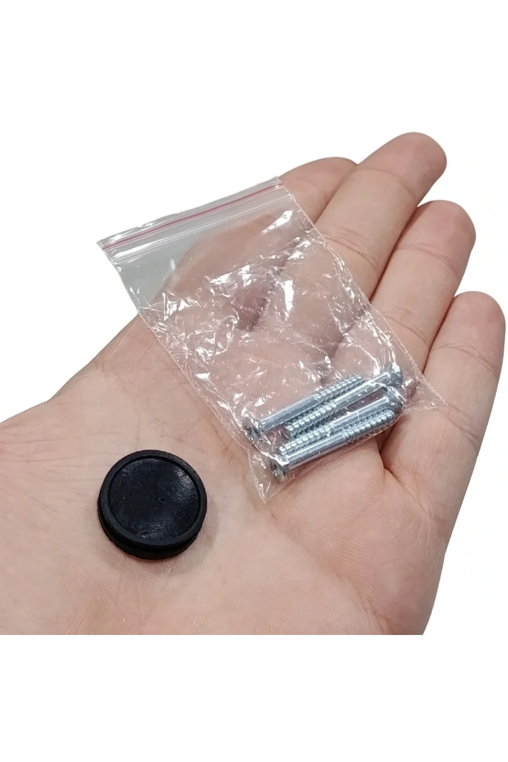 HJ9 22mm Buton Kutusu Gri-Siyah İkili