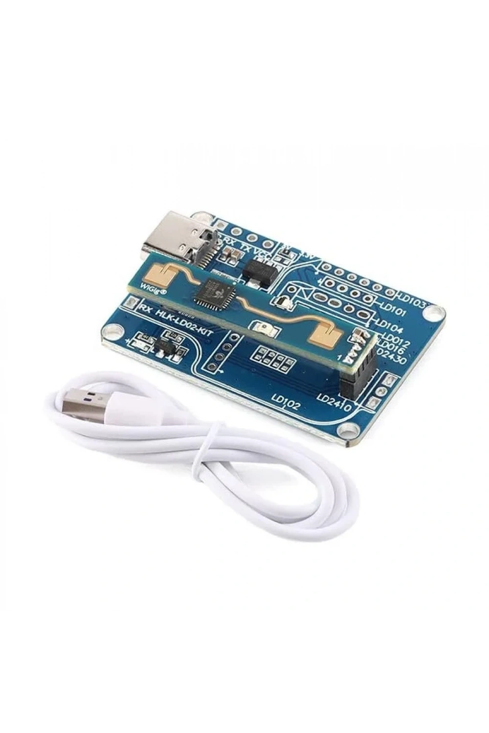 HLK-LD2410B+BLE 24Ghz Radar Hareket Algılama Sensörü Modülü Kiti