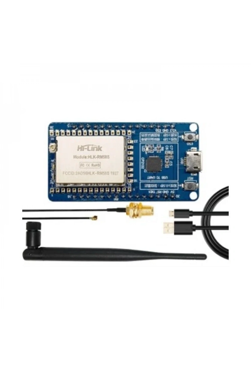 HLK-RM58S Seri/UART 2.4G/5G WIFI+BLE Geliştirme Kiti