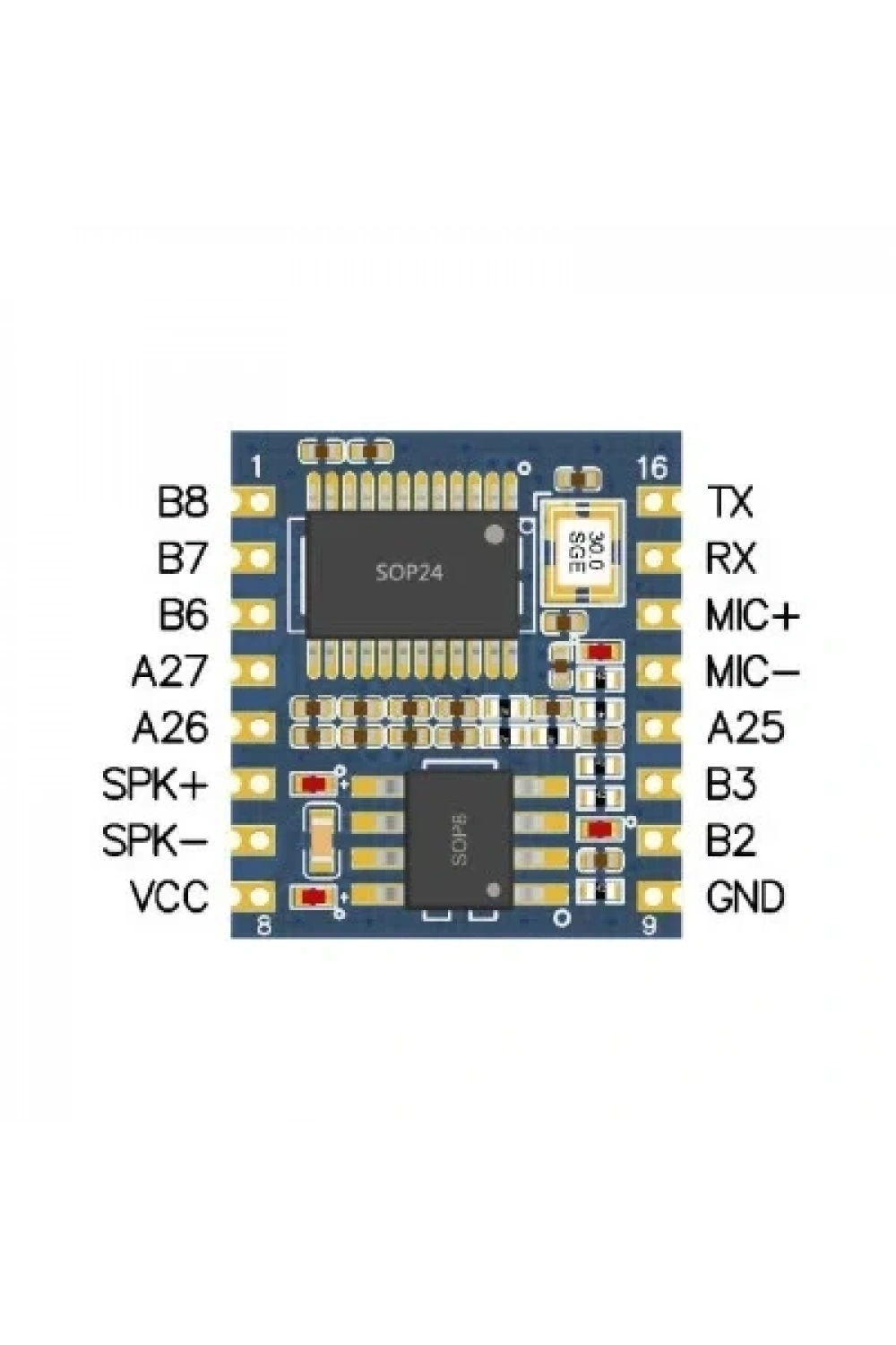 HLK-V20 Ses Tanıma Modülü