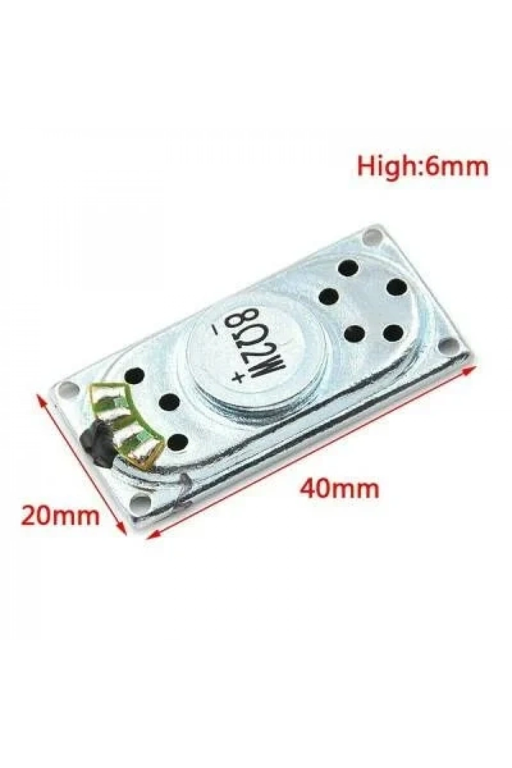 Hoparlör 40x20mm 8 ohm 8? 2W
