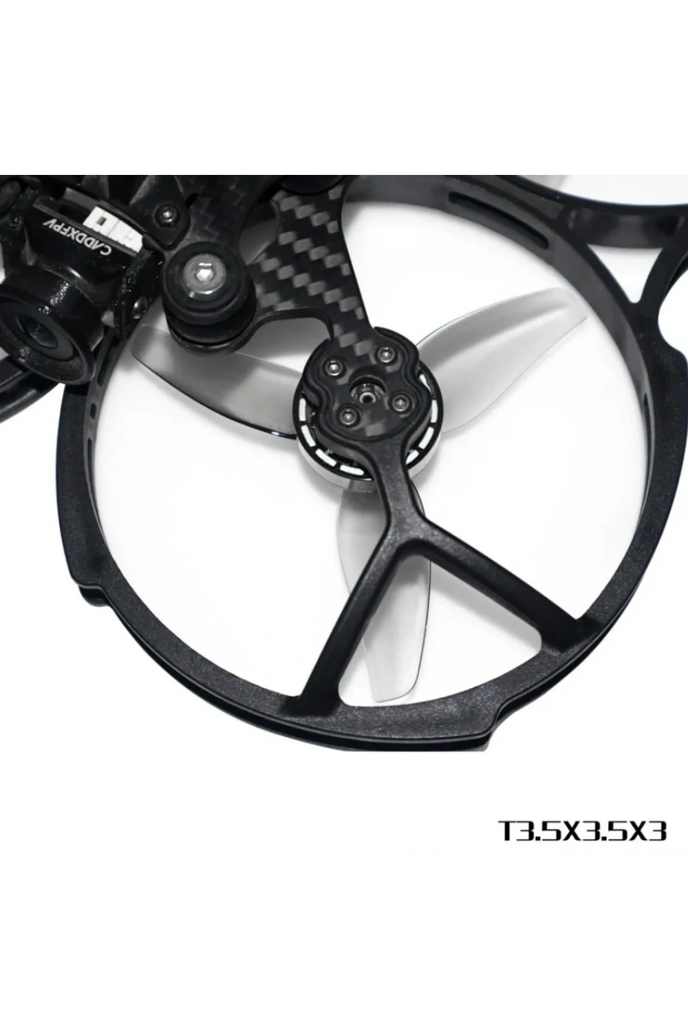 HQProp T3.5X3.5X3 Gri Poly Carbon 1.5MM 2CW+2CCW Drone Pervanesi