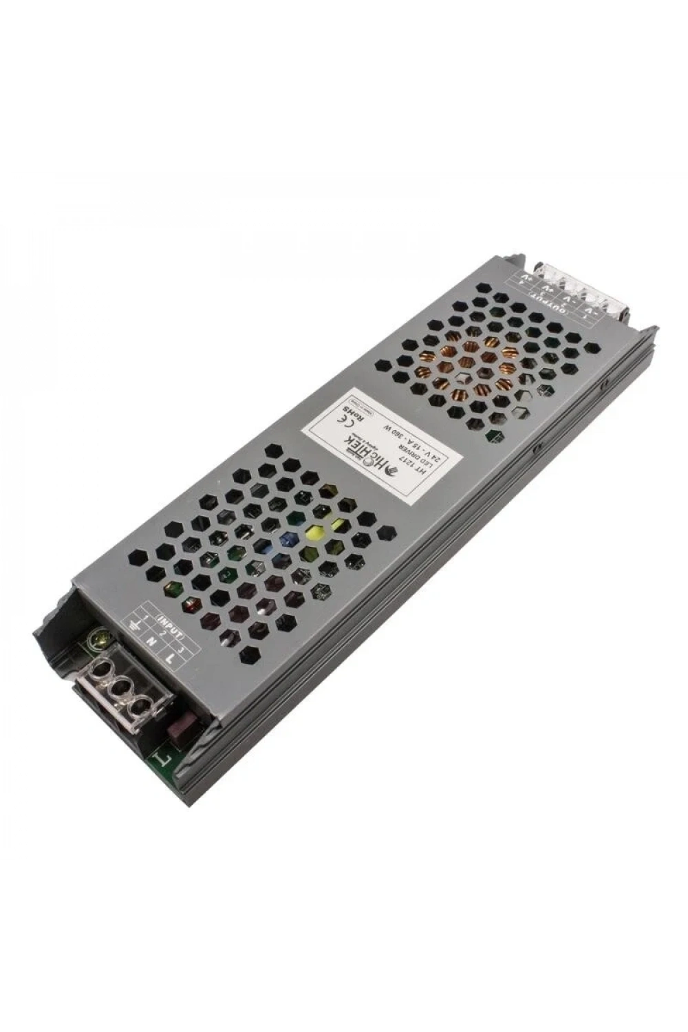 HT-1217 24V 15A İnce Metal Kasa Adaptör - LED Driver