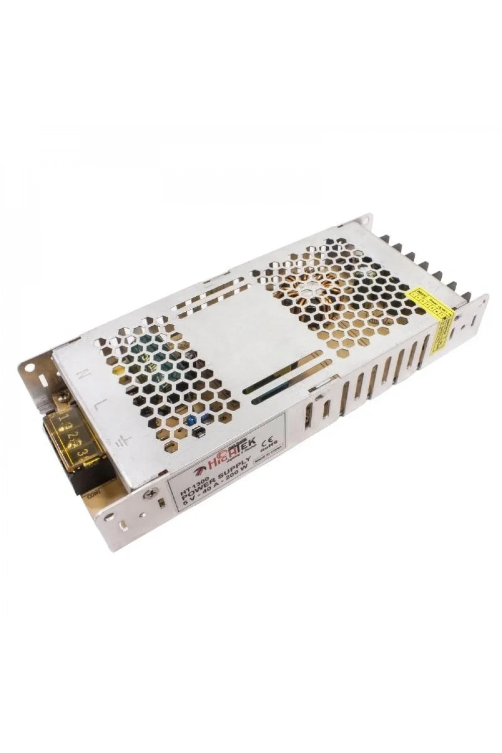 HT-1300 5V 40A İnce Metal Kasa Güç Kaynağı