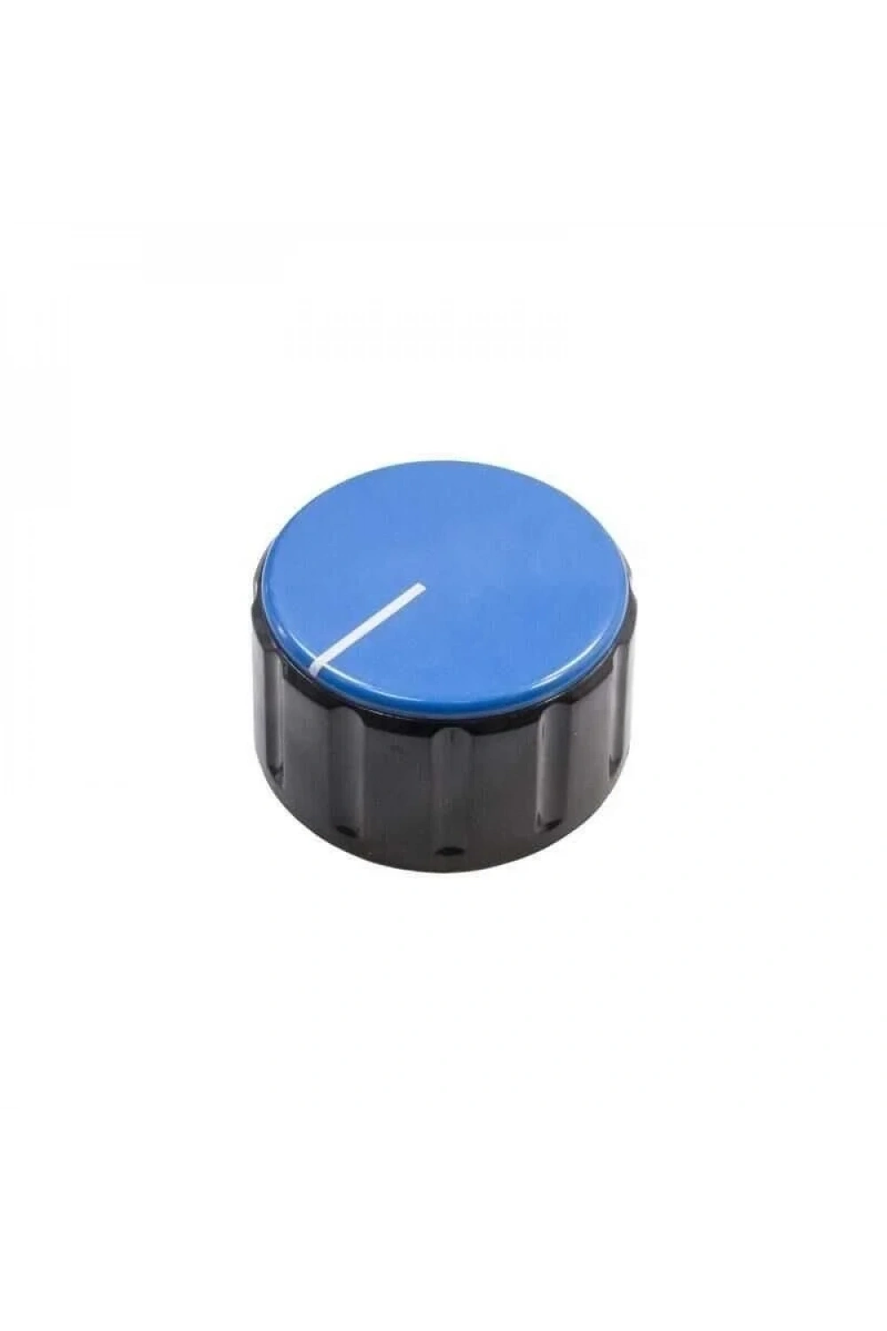 HT3000 37mm Üstten Sıkmalı Potansiyometre Düğmesi Siyah-Mavi