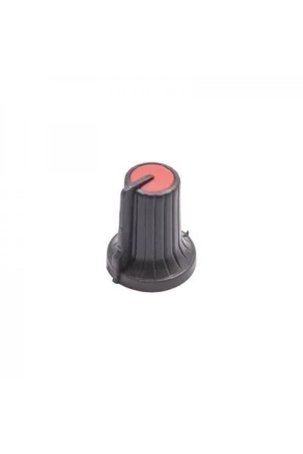 HT500 15mm Potansiyometre Düğmesi Siyah-Kırmızı