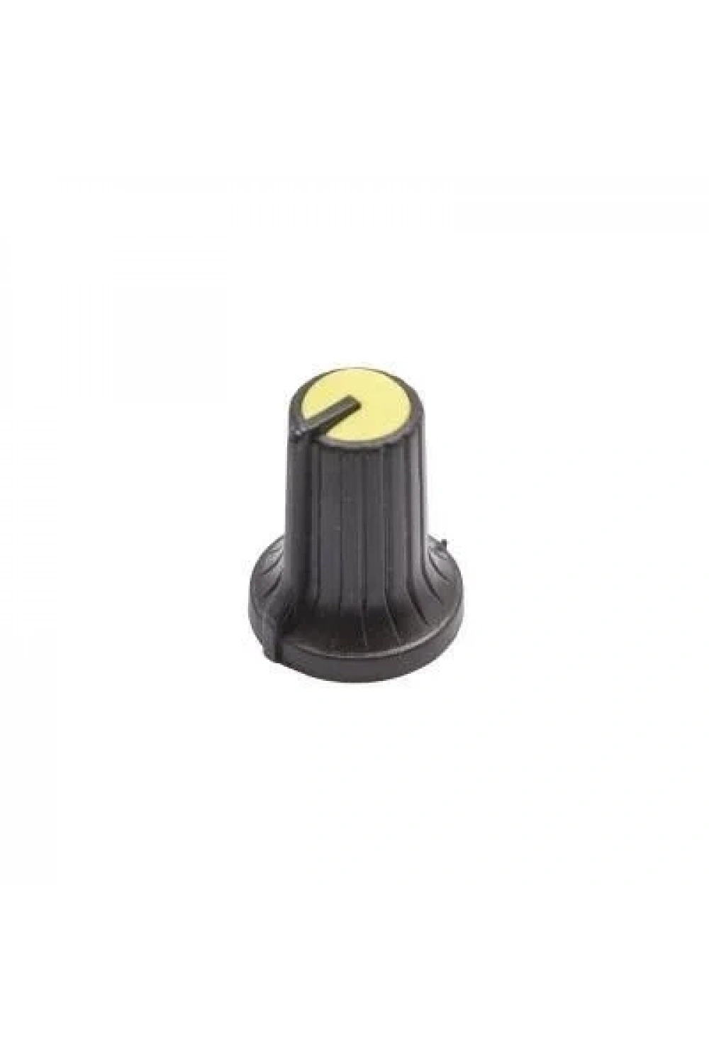 HT500 15mm Potansiyometre Düğmesi Siyah-Sarı