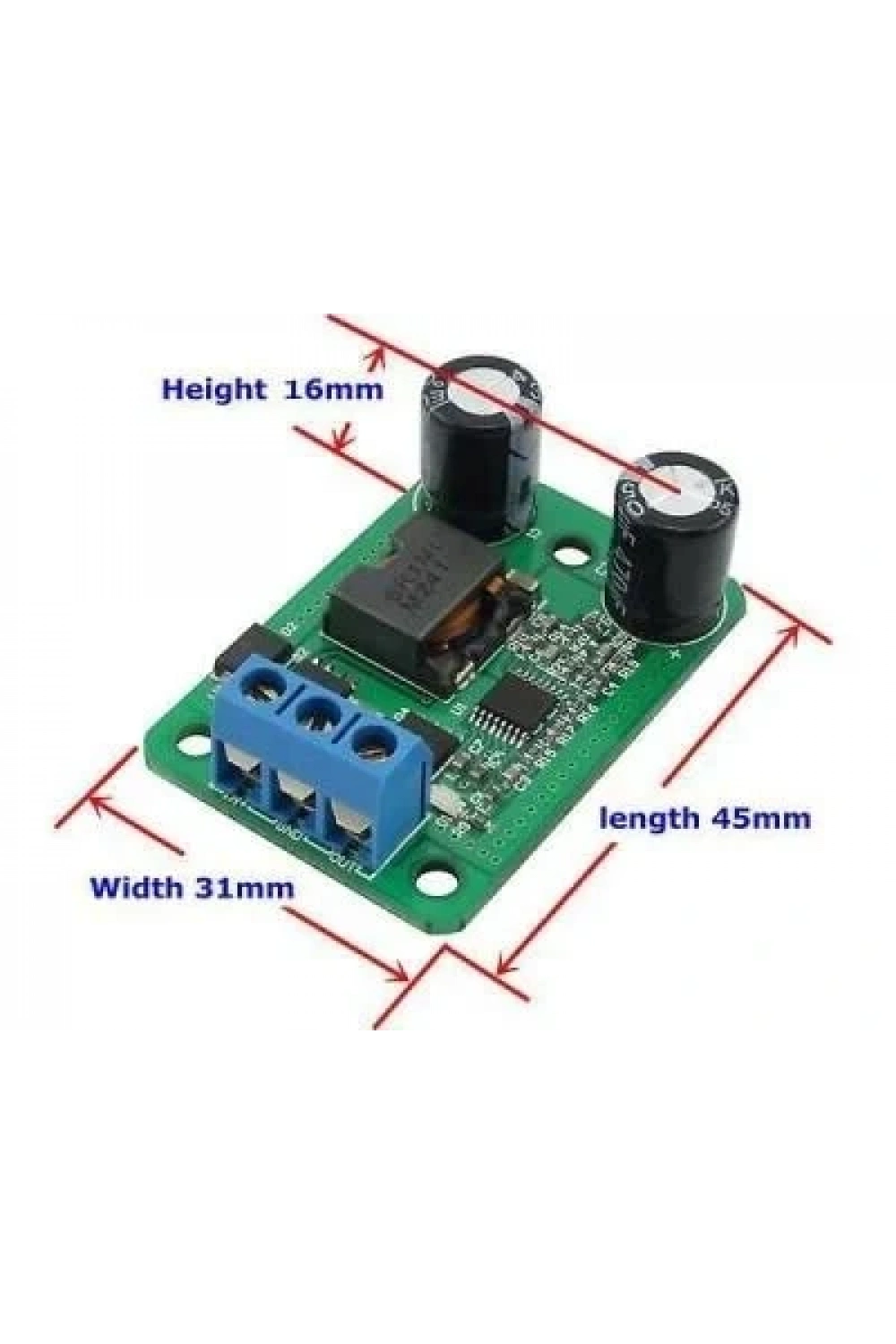 HW468 5V 5A Voltaj Düşürücü Regülatör Kartı