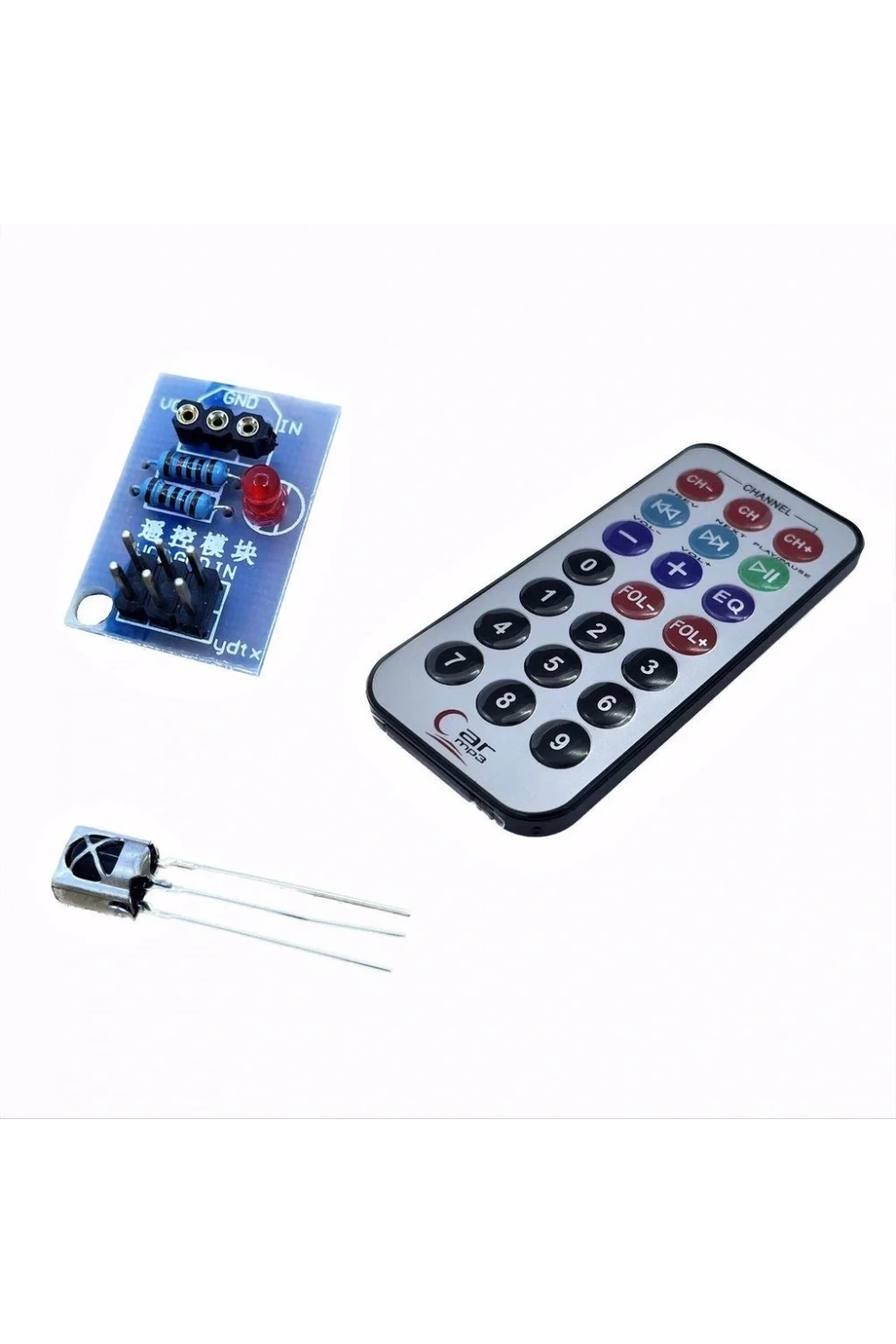 HX1838 IR (Infrared) Uzaktan Kumanda ve Alıcı Kit Modülü