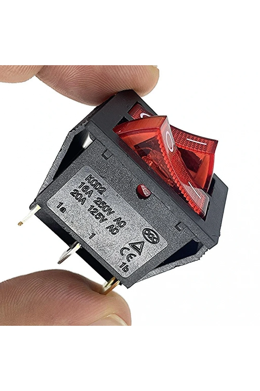 IC-101 İkili Işıklı Anahtar KCD2-2101-A Kalite