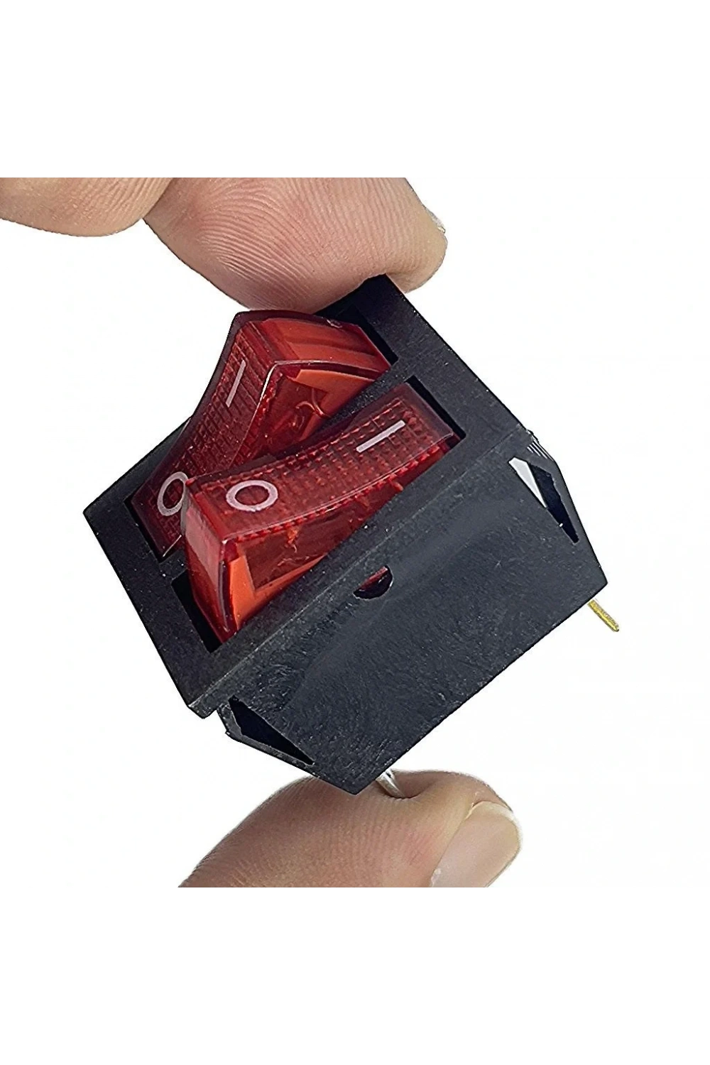 IC-101 İkili Işıklı Anahtar KCD2-2101-B Kalite
