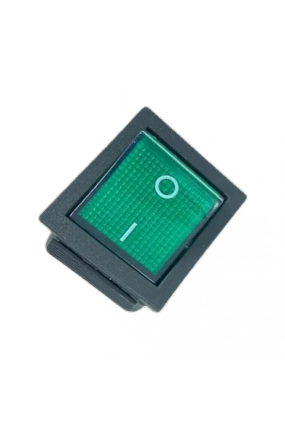 IC-104 Geniş Işıklı Anahtar On Off Switch 4P Yeşil