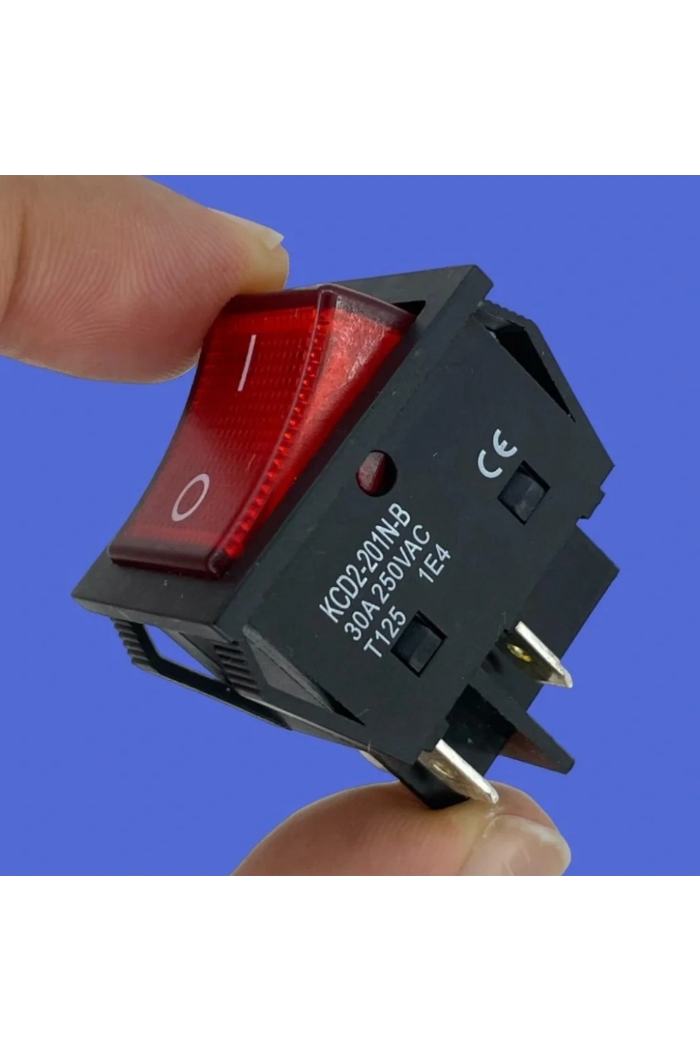 IC-104-S Geniş Işıklı Anahtar 30A 250V ON-OFF 4P