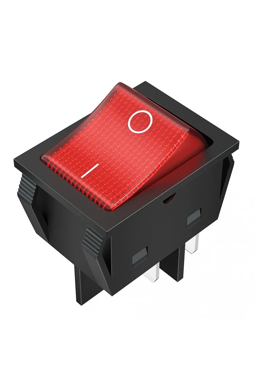 IC-104-S Geniş Işıklı Anahtar 30A 250V ON-OFF 4P