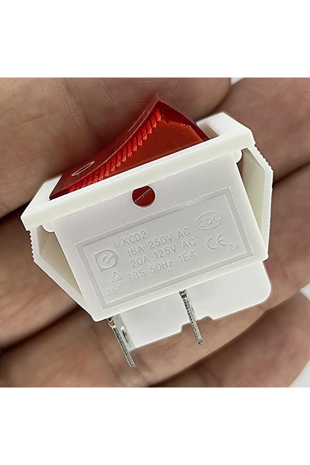 IC-104B Geniş Işıklı Anahtar On-Off Beyaz Kasa