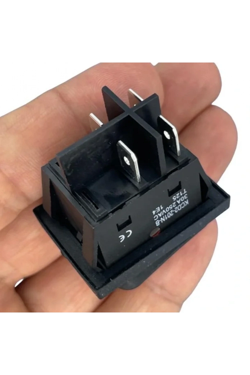 IC-104W-S Körüklü Geniş Işıklı Kırmızı Anahtar 30A ON-OFF 4P