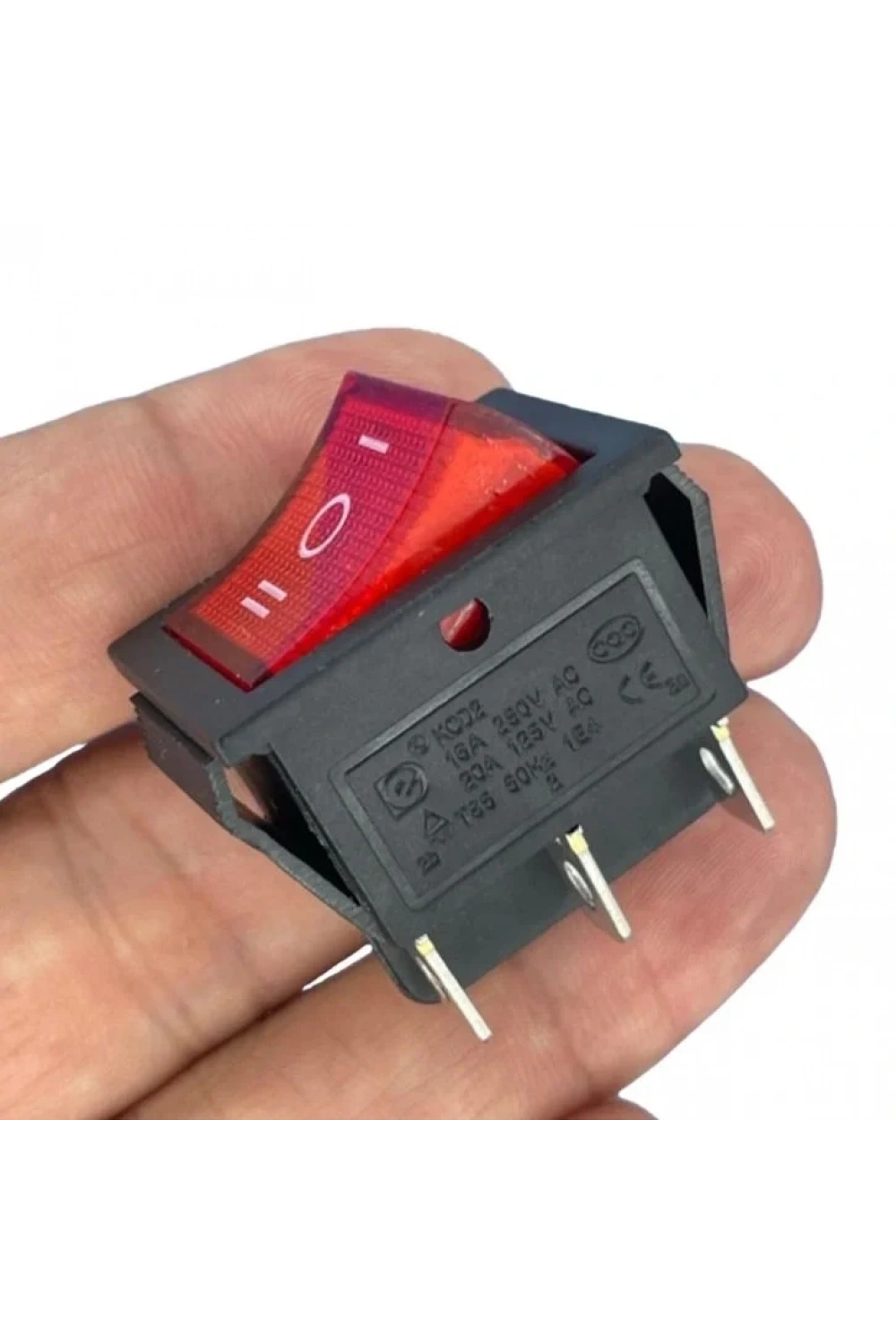 IC-105 Geniş Işıklı Anahtar 6P ON-OFF-ON