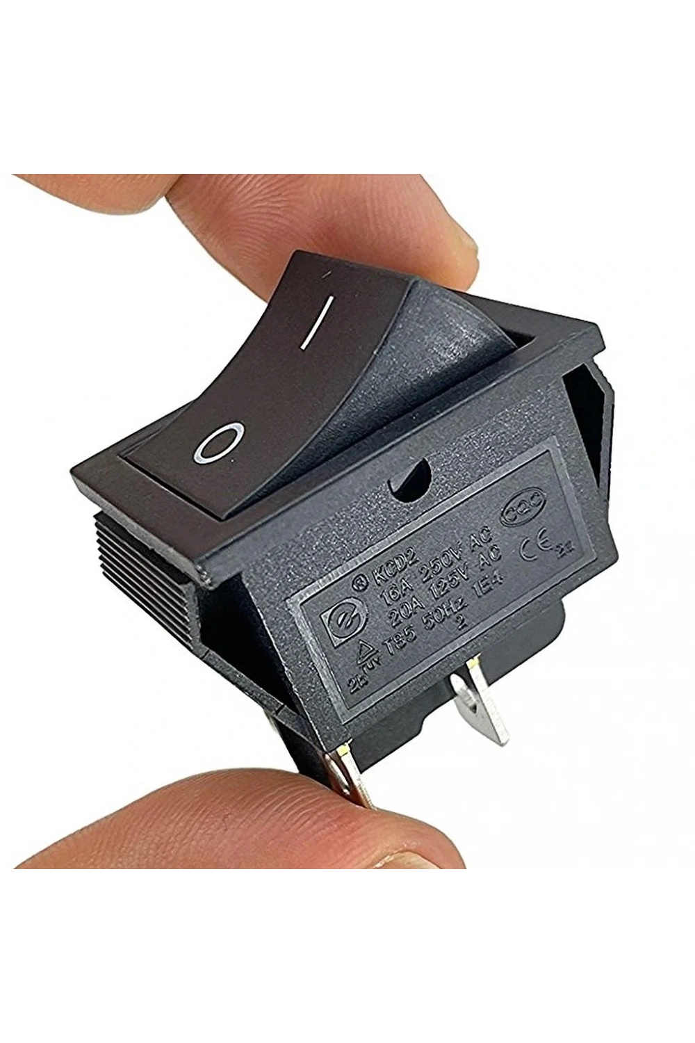IC-106 Geniş Işıksız Anahtar ON-OFF 4P