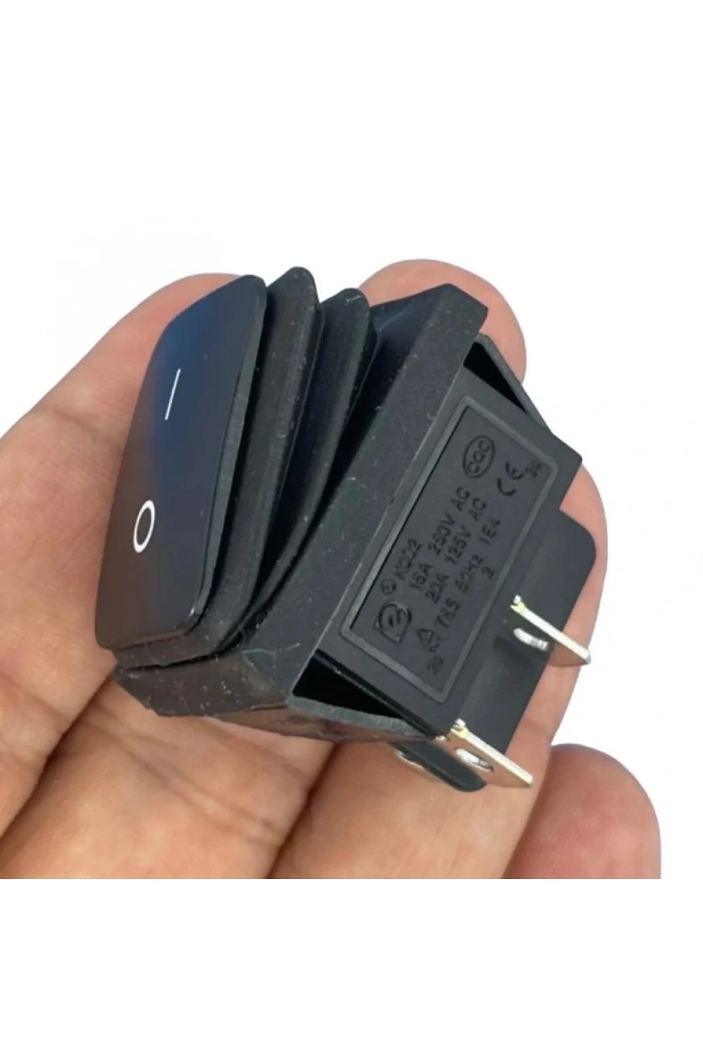 IC-106W Geniş Işıksız Körüklü Anahtar ON-OFF 4P