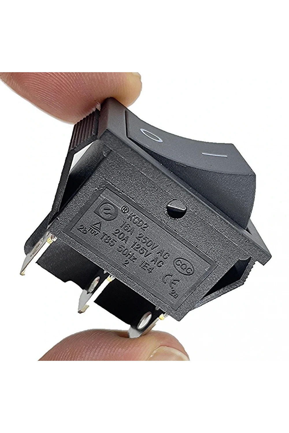 IC-107 Geniş Işıksız Anahtar ON-OFF 6P