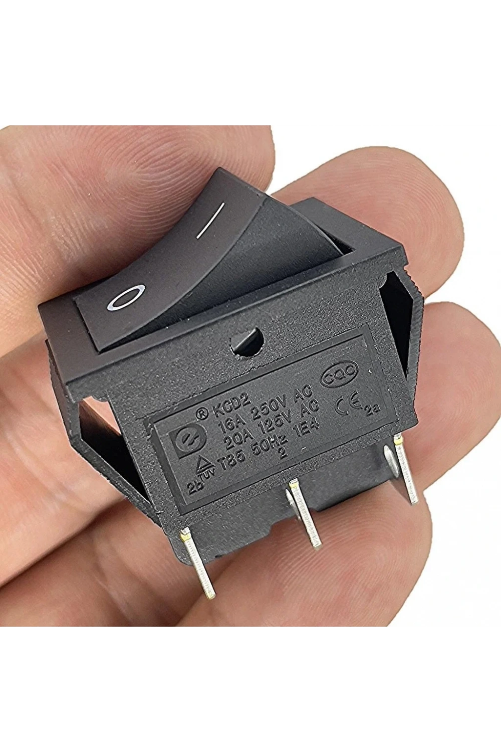 IC-107 Geniş Işıksız Anahtar ON-OFF 6P