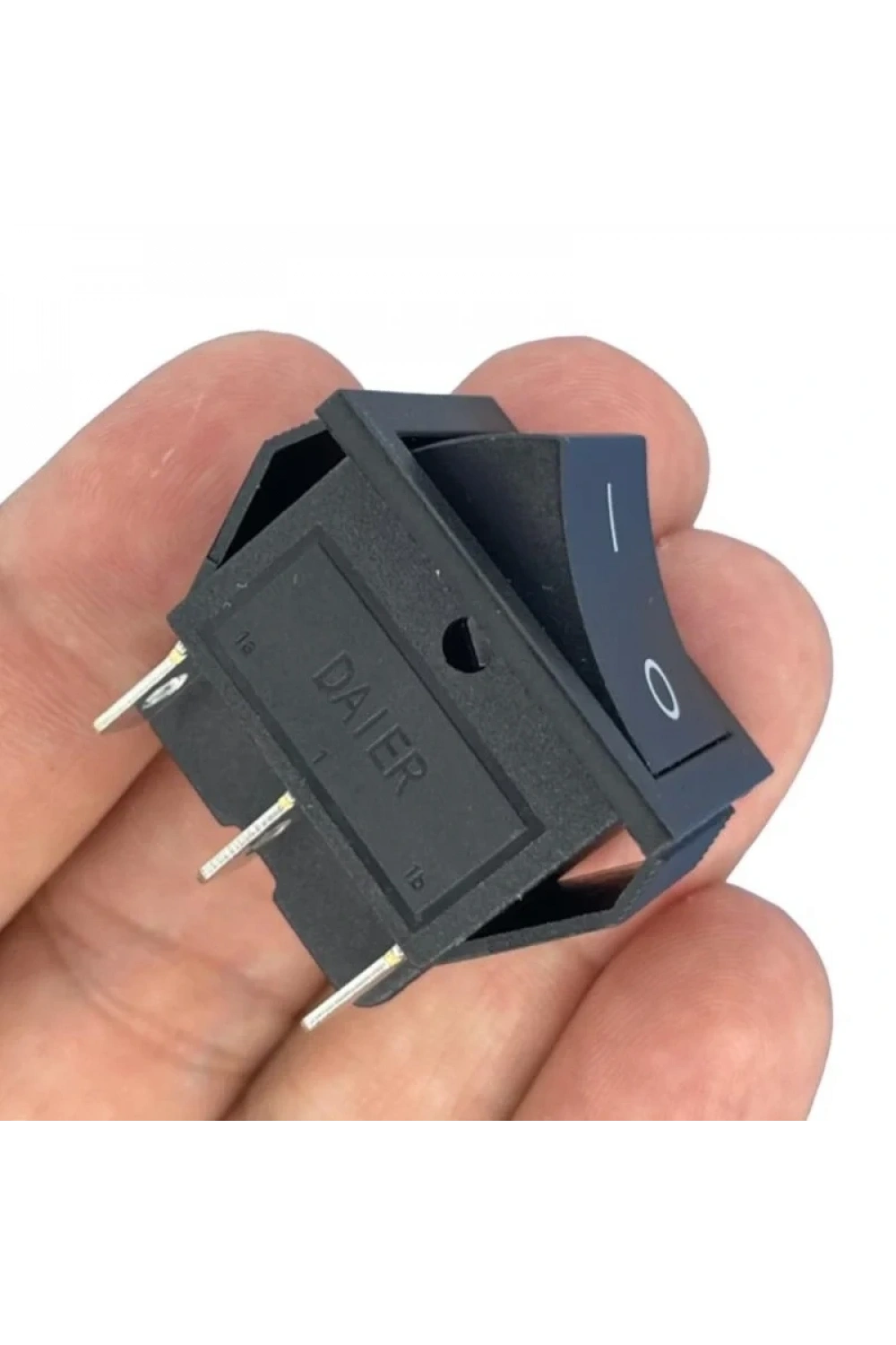 IC-109A Geniş Işıksız Yaylı Anahtar 6P ON-(ON)