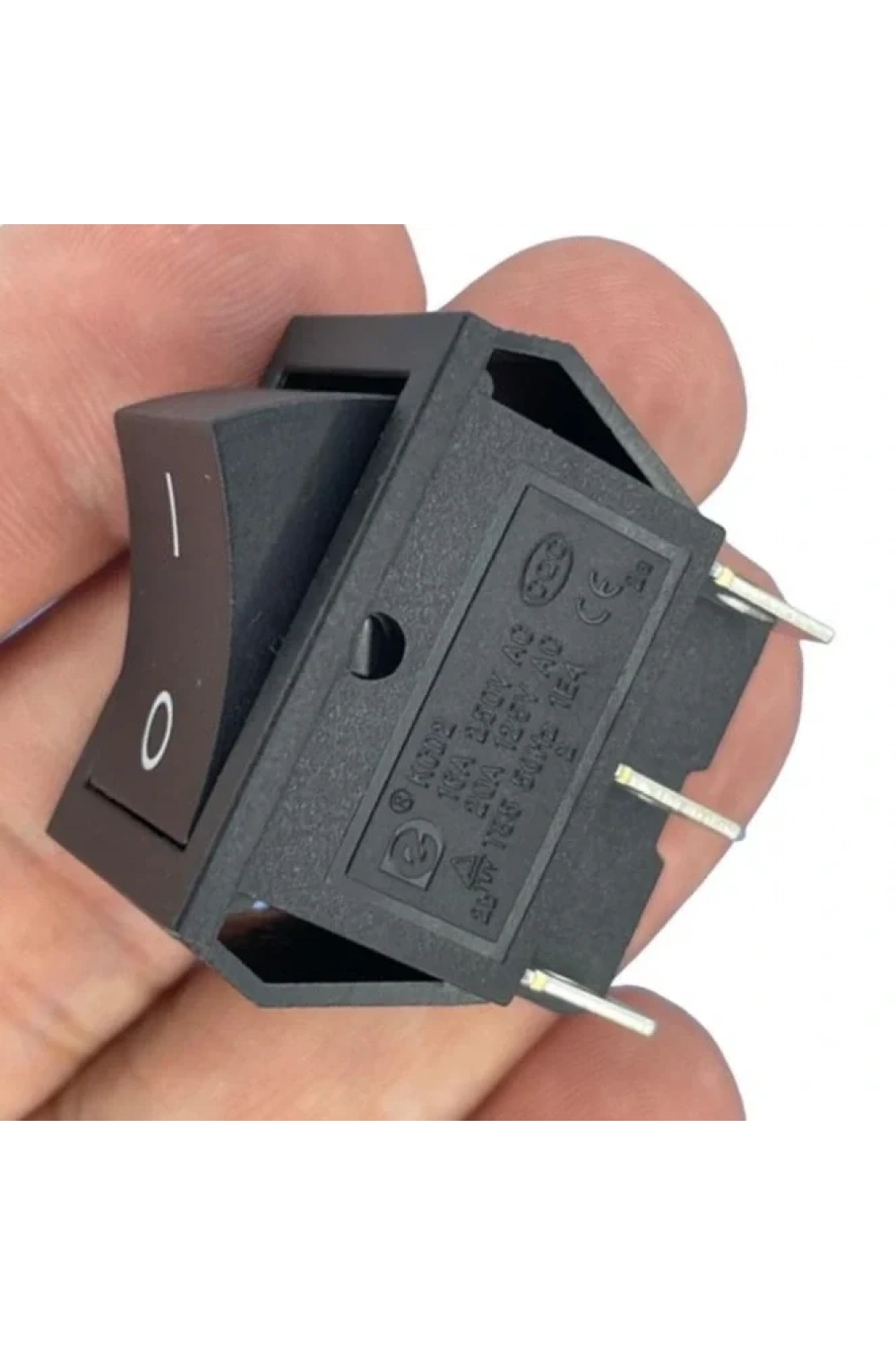 IC-109A Geniş Işıksız Yaylı Anahtar 6P ON-(ON)
