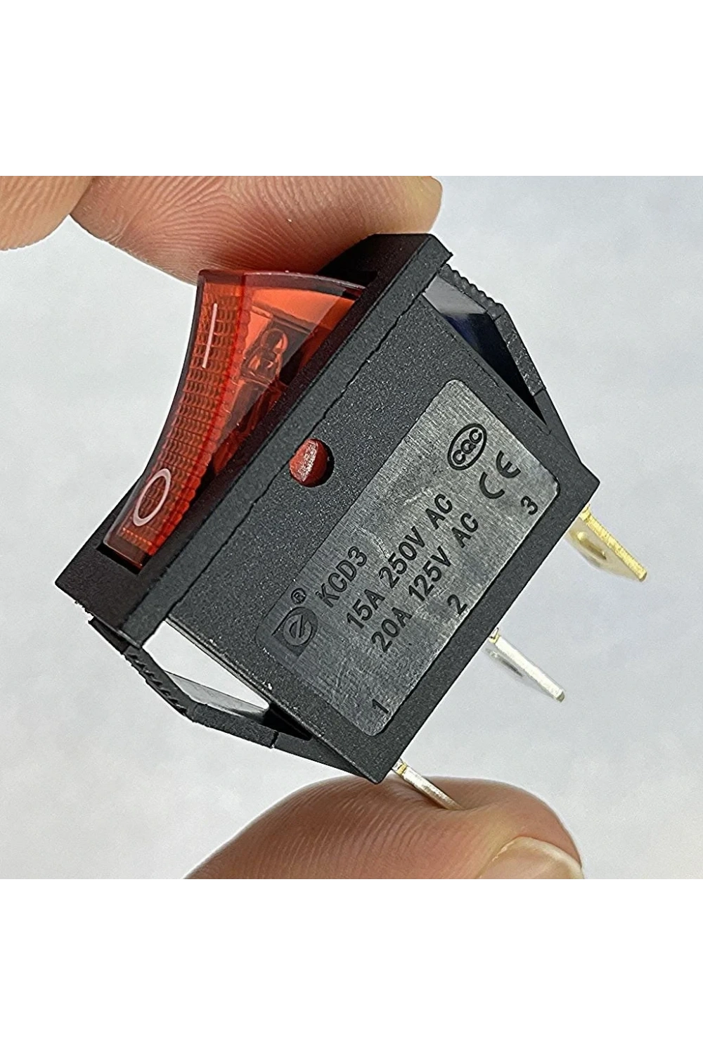 IC-113 Dar Işıklı Anahtar On-Off 3P