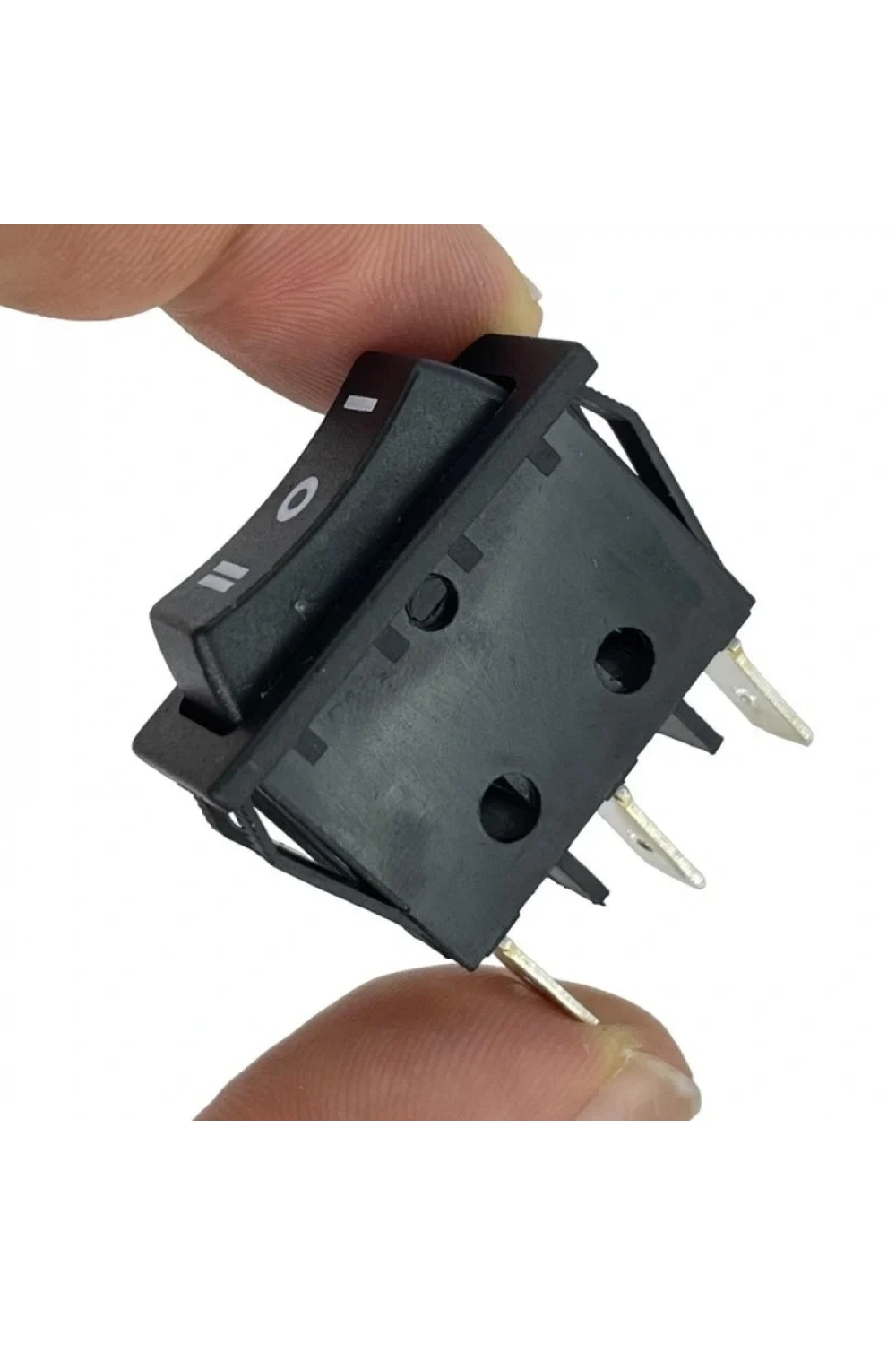 IC-117 Dar Işıksız Yaylı Anahtar MOM-OFF-MOM 3P