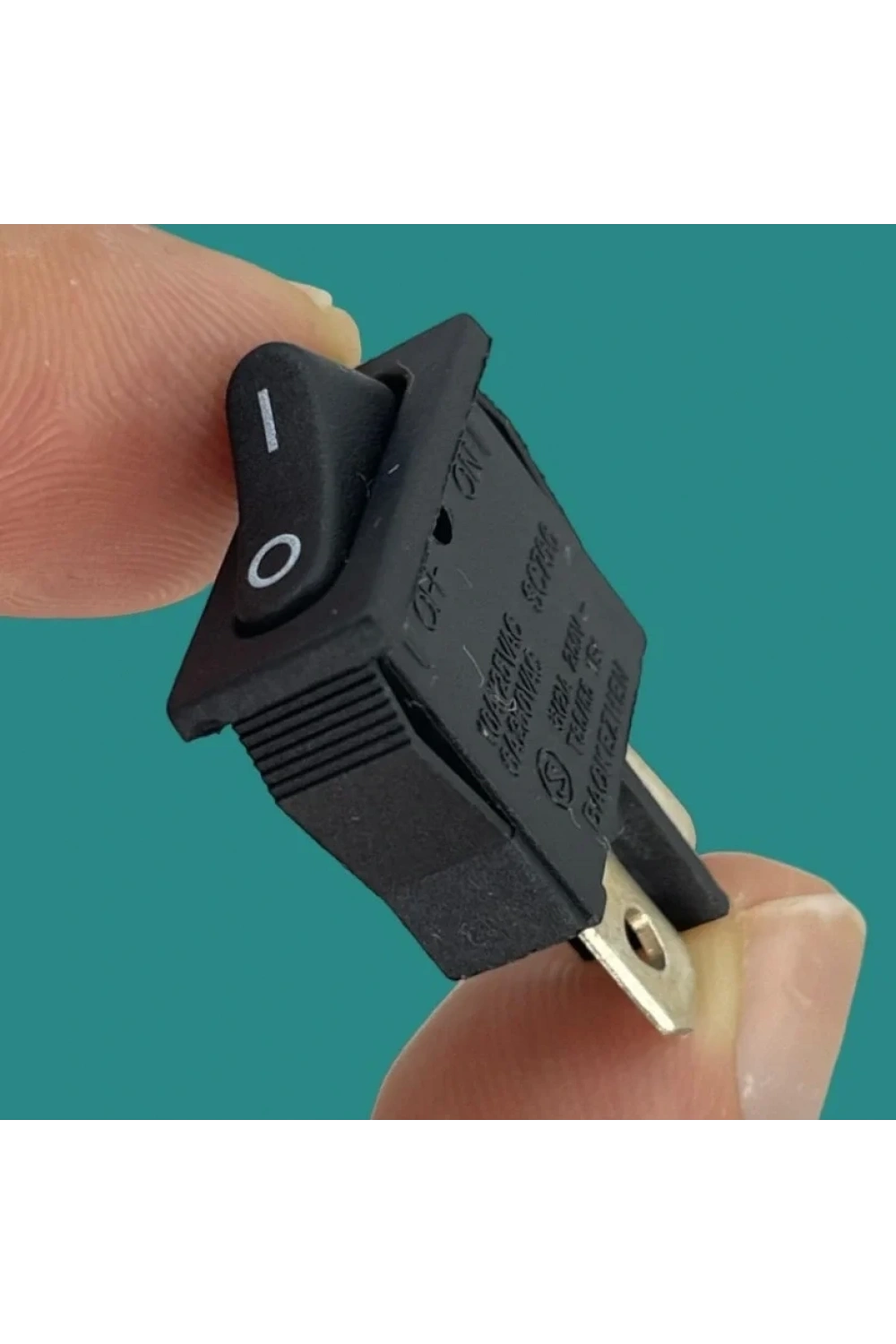 IC-117A Mini Dar Işıksız Anahtar ON-OFF 2P