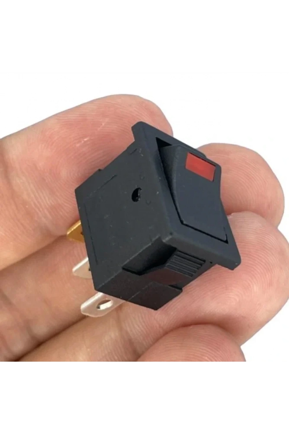 IC-118A Mini Led Işıklı Anahtar 12V 3P