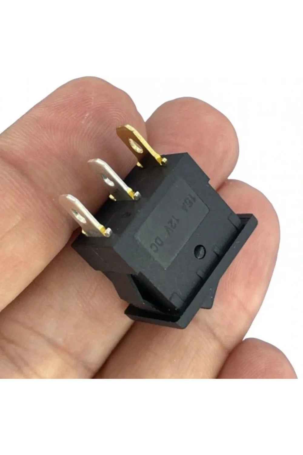IC-118A Mini Led Işıklı Anahtar 12V 3P