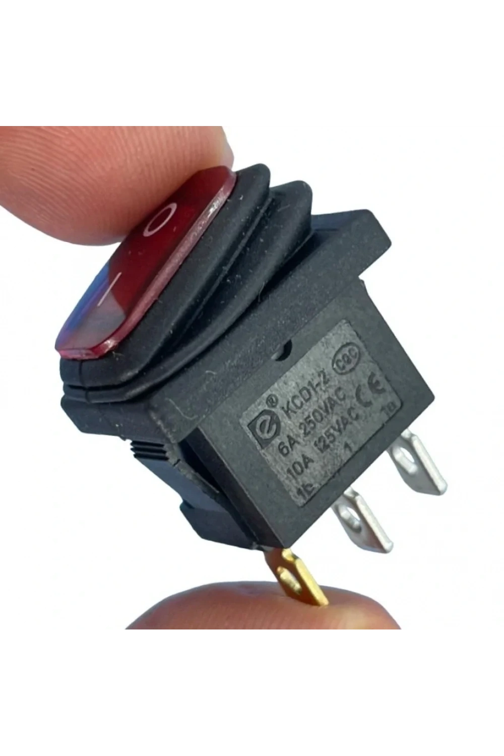 IC-118W Mini Işıklı Körüklü Anahtar 3P